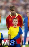 09.07.2024, Fussball UEFA EURO 2024, Halbfinale, Spanien - Frankreich, in der Mnchner-Fussball-Arena. Lamine Yamal (Spanien) 
