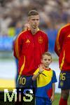 09.07.2024, Fussball UEFA EURO 2024, Halbfinale, Spanien - Frankreich, in der Mnchner-Fussball-Arena. Dani Olmo (Spanien) 
