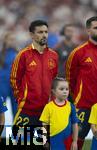 09.07.2024, Fussball UEFA EURO 2024, Halbfinale, Spanien - Frankreich, in der Mnchner-Fussball-Arena. Jesus Navas (Spanien) 
