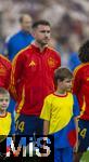 09.07.2024, Fussball UEFA EURO 2024, Halbfinale, Spanien - Frankreich, in der Mnchner-Fussball-Arena. Aymeric Laporte (Spanien) 
