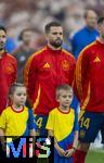 09.07.2024, Fussball UEFA EURO 2024, Halbfinale, Spanien - Frankreich, in der Mnchner-Fussball-Arena. Nacho (Spanien) 
