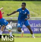 11.07.2024, Fussball 2. Bundesliga 2024/2025, 1.FC Magdeburg im Sommertrainingslager in Bad Wrishofen im Unterallgu, Training im Stadion am unteren Hart. Lubambo Musonda (1. FC Magdeburg) am Ball 