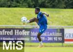 11.07.2024, Fussball 2. Bundesliga 2024/2025, 1.FC Magdeburg im Sommertrainingslager in Bad Wrishofen im Unterallgu, Training im Stadion am unteren Hart. Lubambo Musonda (1. FC Magdeburg) am Ball 