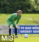 11.07.2024, Fussball 2. Bundesliga 2024/2025, 1.FC Magdeburg im Sommertrainingslager in Bad Wrishofen im Unterallgu, Training im Stadion am unteren Hart. Torwart Noah Kruth (1. FC Magdeburg)  