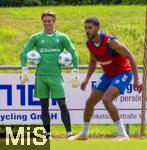 11.07.2024, Fussball 2. Bundesliga 2024/2025, 1.FC Magdeburg im Sommertrainingslager in Bad Wrishofen im Unterallgu, Training im Stadion am unteren Hart. Torwart Noah Kruth (1. FC Magdeburg) 