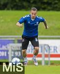 11.07.2024, Fussball 2. Bundesliga 2024/2025, 1.FC Magdeburg im Sommertrainingslager in Bad Wrishofen im Unterallgu, Training im Stadion am unteren Hart. Baris Atik (1. FC Magdeburg) am Ball 