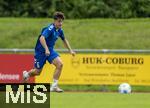 11.07.2024, Fussball 2. Bundesliga 2024/2025, 1.FC Magdeburg im Sommertrainingslager in Bad Wrishofen im Unterallgu, Training im Stadion am unteren Hart. Elisio Widmann (1.FC Magdeburg) am Ball 