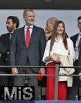 14.07.2024, Fussball UEFA EURO 2024, Finale im Berliner Olympiastadion, Spanien - England, Knig von Spanien Felipe VI. (Spanien) 
