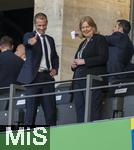 14.07.2024, Fussball UEFA EURO 2024, Finale im Berliner Olympiastadion, Spanien - England,  UEFA Prsident Aleksander Ceferin auf der Tribne.
