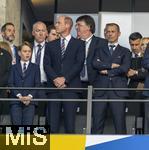 14.07.2024, Fussball UEFA EURO 2024, Finale im Berliner Olympiastadion, Spanien - England,  William, Prinz von Wales (England) und Sohn George (England), UEFA Prsident Aleksander Ceferin, 