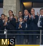 14.07.2024, Fussball UEFA EURO 2024, Finale im Berliner Olympiastadion, Spanien - England,  William, Prinz von Wales (England) und Sohn George (England),  