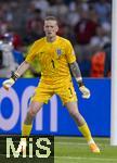 14.07.2024, Fussball UEFA EURO 2024, Finale im Berliner Olympiastadion, Spanien - England, Torwart Jordan Pickford (England) 
