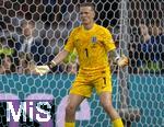 14.07.2024, Fussball UEFA EURO 2024, Finale im Berliner Olympiastadion, Spanien - England, Torwart Jordan Pickford (England) 
