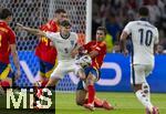 14.07.2024, Fussball UEFA EURO 2024, Finale im Berliner Olympiastadion, Spanien - England, John Stones (England) gegen Rodri (Spanien) 
