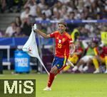 14.07.2024, Fussball UEFA EURO 2024, Finale im Berliner Olympiastadion, Spanien - England, Schlussjubel des Europameisters Spanien, Lamine Yamal (Spanien) jubelt
