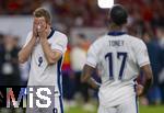 14.07.2024, Fussball UEFA EURO 2024, Finale im Berliner Olympiastadion, Spanien - England, Nach der Niederlage im Finale, Frust bei den Englischen Spielern,  Harry Kane (England) 