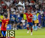 14.07.2024, Fussball UEFA EURO 2024, Finale im Berliner Olympiastadion, Spanien - England, Schlussjubel des Europameisters Spanien, Lamine Yamal (Spanien) jubelt 
