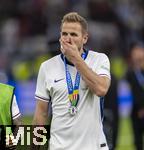 14.07.2024, Fussball UEFA EURO 2024, Finale im Berliner Olympiastadion, Spanien - England, Siegerehrung des Europameisters Spanien, Harry Kane (England) fassungslos als Verlierer.
