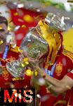 14.07.2024, Fussball UEFA EURO 2024, Finale im Berliner Olympiastadion, Spanien - England, Siegerehrung des Europameisters Spanien,  Nacho (Spanien) 