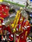 14.07.2024, Fussball UEFA EURO 2024, Finale im Berliner Olympiastadion, Spanien - England, Siegerehrung des Europameisters Spanien,  Nacho (Spanien) 