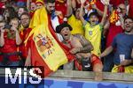 14.07.2024, Fussball UEFA EURO 2024, Finale im Berliner Olympiastadion, Spanien - England, Nach der Siegerehrung des Europameisters Spanien,  Fans Spanien feiern den Sieg 