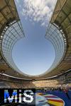 14.07.2024, Fussball UEFA EURO 2024, Finale im Berliner Olympiastadion, Spanien - England, Stadionbersicht, Totale, bersicht, Vogelperspektive, Innenansicht,  
