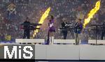 14.07.2024, Fussball UEFA EURO 2024, Finale im Berliner Olympiastadion, Spanien - England, Show vor dem Spiel mit Musikdarbietung auf der Bhne, Meduza, One Republic, Leony und Ryan Tedder mit Fire.  
