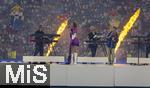 14.07.2024, Fussball UEFA EURO 2024, Finale im Berliner Olympiastadion, Spanien - England, Show vor dem Spiel mit Musikdarbietung auf der Bhne, Meduza, One Republic, Leony und Ryan Tedder mit Fire.  
