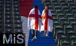 14.07.2024, Fussball UEFA EURO 2024, Finale im Berliner Olympiastadion, Spanien - England,  Englische Fans verlassen das Stadion 
