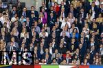 14.07.2024, Fussball UEFA EURO 2024, Finale im Berliner Olympiastadion, Spanien - England, DFB Funktionre auf der Tribne mit Andreas Rettig u.a. 
