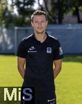 21.07.2024, Fussball 3. Liga 2024/2025, TSV 1860 Mnchen, Portrttermin 2024/2025, an der Grnwalderstrasse, Mnchen.  Co-Trainer Franz Hbl (TSV 1860 Mnchen)  