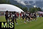 22.07.2024, Fussball 1. Bundesliga 2024/2025, Trainingslager FC Bayern Mnchen in Rottach-Egern am Tegernsee am Sportplatz Birkenmoos, Die Bayern Spieler im Training