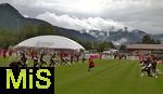 22.07.2024, Fussball 1. Bundesliga 2024/2025, Trainingslager FC Bayern Mnchen in Rottach-Egern am Tegernsee am Sportplatz Birkenmoos, Die Bayern Spieler im Training