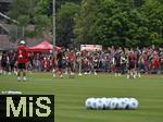 22.07.2024, Fussball 1. Bundesliga 2024/2025, Trainingslager FC Bayern Mnchen in Rottach-Egern am Tegernsee am Sportplatz Birkenmoos, Die Bayern Spieler beim Training