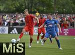 24.07.2024, Fussball 1. Bundesliga 2024/2025, Testspiel im Trainingslager des FC Bayern Mnchen in Rottach-Egern am Tegernsee am Sportplatz Birkenmoos, FC Rottach Egern - FC Bayern Mnchen,Gabriel Vidovic (Bayern Mnchen) setzt sich durch