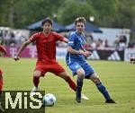 24.07.2024, Fussball 1. Bundesliga 2024/2025, Testspiel im Trainingslager des FC Bayern Mnchen in Rottach-Egern am Tegernsee am Sportplatz Birkenmoos, FC Rottach Egern - FC Bayern Mnchen, Hiroki Ito (FC Bayern Mnchen) 