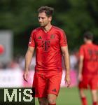 24.07.2024, Fussball 1. Bundesliga 2024/2025, Testspiel im Trainingslager des FC Bayern Mnchen in Rottach-Egern am Tegernsee am Sportplatz Birkenmoos, FC Rottach Egern - FC Bayern Mnchen, Leon Goretzka (FC Bayern Mnchen) 