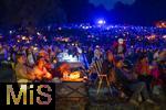 27.07.2024, Konzert in Mindelheim im Unterallgu: ?Mondlicht-Open-Air? mit dem Orchester Frisch Gestrichen unter der Leitung von Nils Schad, an der Schwabenwiese Mindelheim.