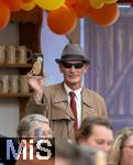 30.08.2024, Skylinepark Rammingen (Unterallgu) bei Bad Wrishofen, Bayerns grter Freizeitpark feiert das 25-Jhrige Jubilum.  Ben Profane (Zauberknstler, Illusionist, Showmen) 