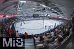 01.09.2024, Eishockey DEL2,  Das ESVK-Stadion,  Der ESV Kaufbeuren trgt seine Heimspiele in der DEL2 seit dem 08. Oktober 2017 in der energie schwaben arena aus.  Hier wird beim Warrior-Cup um das Finale gespielt.