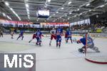 01.09.2024, Eishockey DEL2,  Das ESVK-Stadion,  Der ESV Kaufbeuren trgt seine Heimspiele in der DEL2 seit dem 08. Oktober 2017 in der energie schwaben arena aus.  Hier wird beim Warrior-Cup um das Finale gespielt.