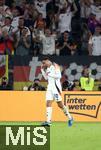 07.09.2024, Fussball UEFA Nations League 2024/25, Gruppe 3, 1. Spieltag, Deutschland - Ungarn, in der Merkur Spiel-Arena Dsseldorf. Jubel Torschtze Jamal Musiala (Deutschland) zum Tor zum 2:0