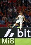 10.09.2024, Fussball UEFA Nations League 2024/25, Gruppe 3, 2. Spieltag, Niederlande - Deutschland, in der Johan Cruyff Arena Amsterdam. Jubel Torschtze Joshua Kimmich (Deutschland) zum Tor zum 1:2