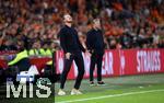 10.09.2024, Fussball UEFA Nations League 2024/25, Gruppe 3, 2. Spieltag, Niederlande - Deutschland, in der Johan Cruyff Arena Amsterdam. Bundestrainer Julian Nagelsmann (Deutschland) enttuscht