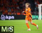 10.09.2024, Fussball UEFA Nations League 2024/25, Gruppe 3, 2. Spieltag, Niederlande - Deutschland, in der Johan Cruyff Arena Amsterdam. Jerdy Schouten (Niederlande)