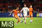 10.09.2024, Fussball UEFA Nations League 2024/25, Gruppe 3, 2. Spieltag, Niederlande - Deutschland, in der Johan Cruyff Arena Amsterdam. (L-R) Xavi Simons (Niederlande) gegen Pascal Gro (Deutschland)