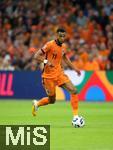 10.09.2024, Fussball UEFA Nations League 2024/25, Gruppe 3, 2. Spieltag, Niederlande - Deutschland, in der Johan Cruyff Arena Amsterdam. Cody Gakpo (Niederlande)