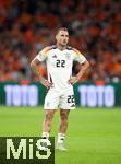 10.09.2024, Fussball UEFA Nations League 2024/25, Gruppe 3, 2. Spieltag, Niederlande - Deutschland, in der Johan Cruyff Arena Amsterdam. David Raum (Deutschland)