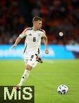 10.09.2024, Fussball UEFA Nations League 2024/25, Gruppe 3, 2. Spieltag, Niederlande - Deutschland, in der Johan Cruyff Arena Amsterdam. Joshua Kimmich (Deutschland)