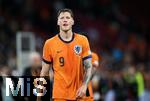 10.09.2024, Fussball UEFA Nations League 2024/25, Gruppe 3, 2. Spieltag, Niederlande - Deutschland, in der Johan Cruyff Arena Amsterdam. Wout Weghorst (Niederlande)